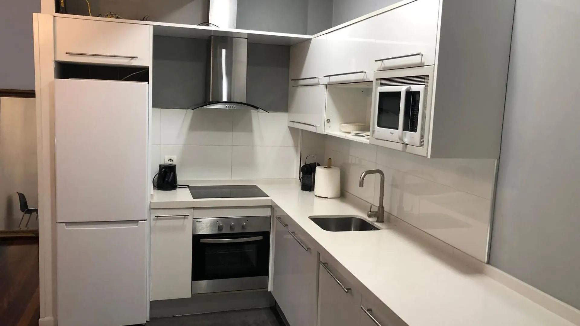 Suite En Apartamento Privado Terraza Centro ビルバオ アパート